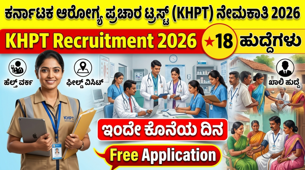 KHPT Recruitment 2026