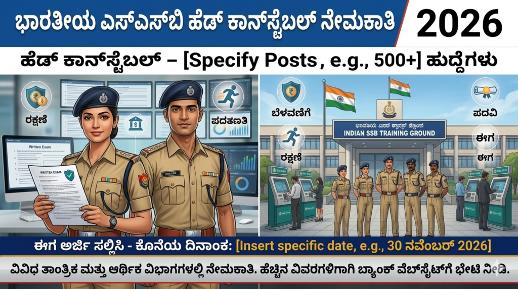 SSB Recruitment 2026