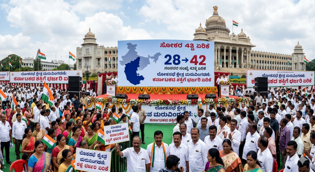 ಲೋಕಸಭೆ ಕ್ಷೇತ್ರ ಮರುವಿಂಗಡಣೆ
