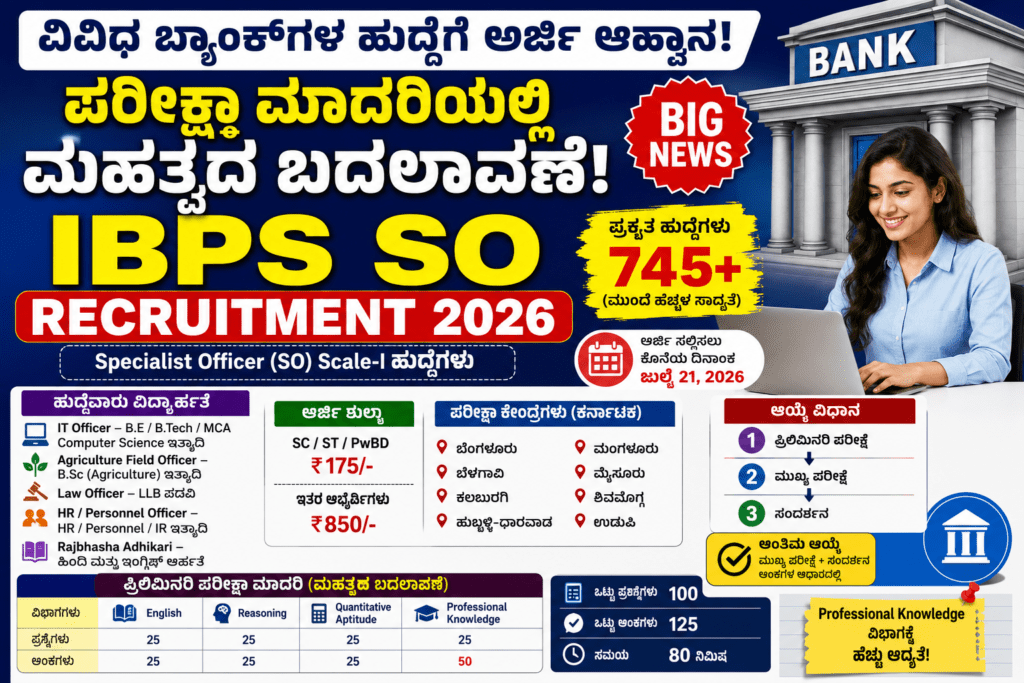 IBPS SO Recruitment 2026