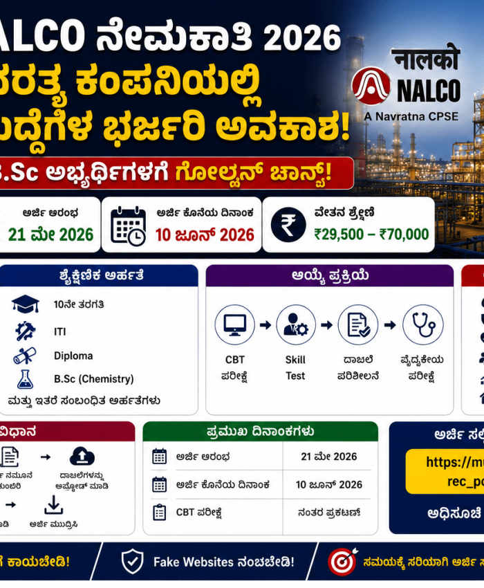 NALCO Recruitment 2026